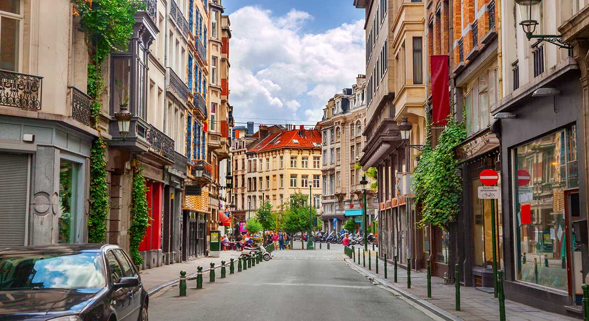 Brussels – An Actual Comic Book Strip