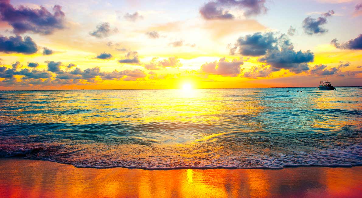 Exotic getaway in the Caribbean Islands