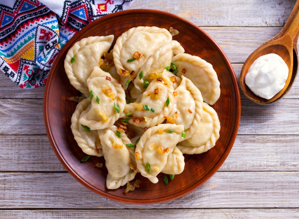 top 5 dumplings around the world - Pierogi