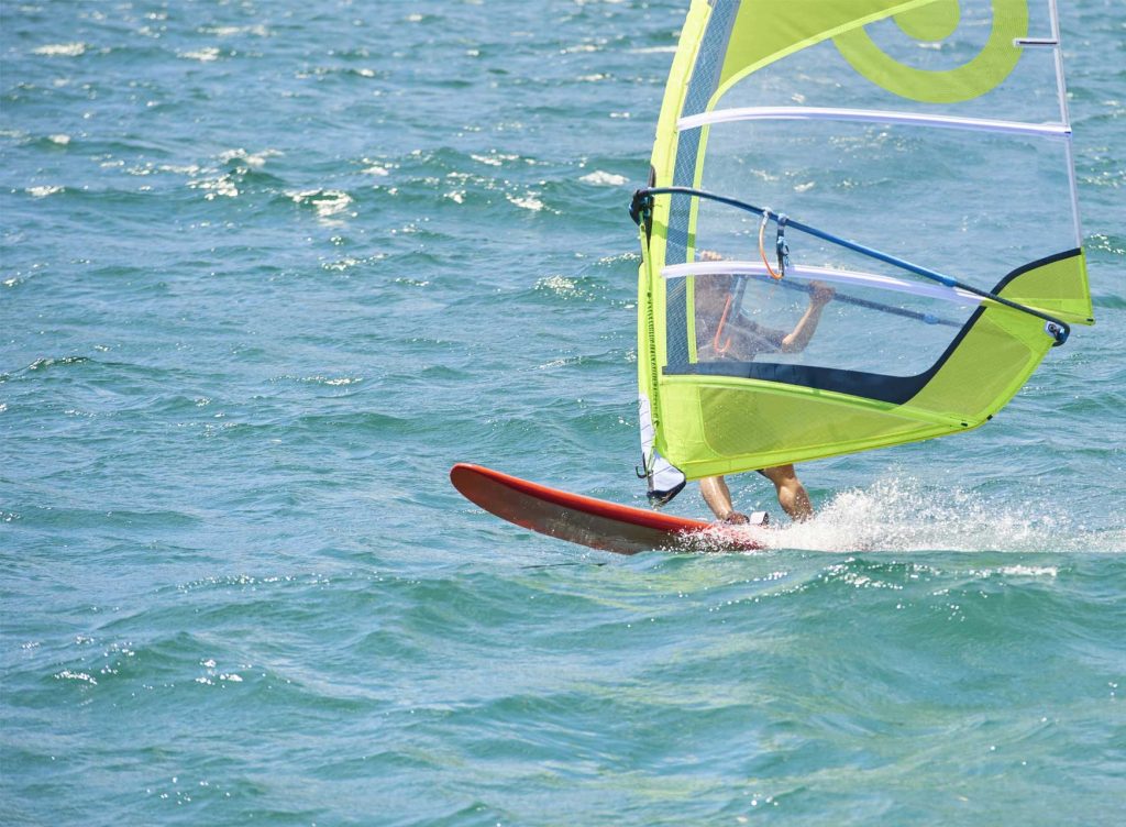 Go windsurfing!