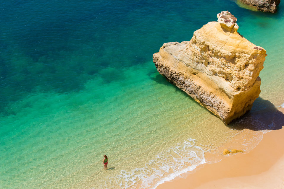 best beaches in Europe - The Algarve Beach