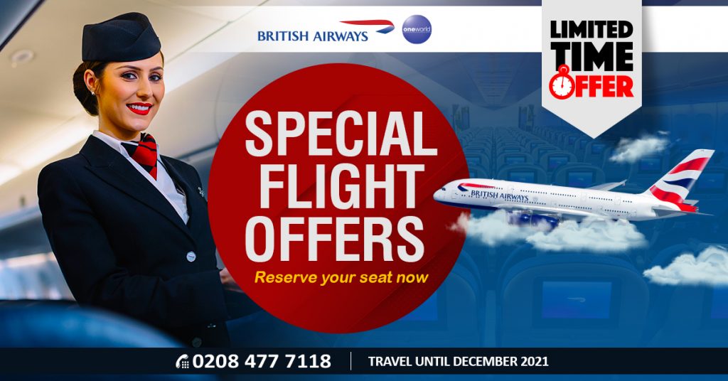 British Airways Special Offers