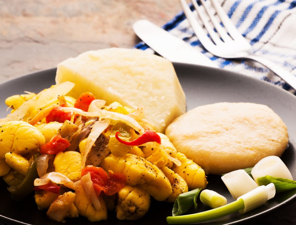 Jamaican cuisine - Ackee and codfish