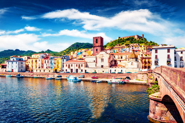 Town of Italy - Bosa, Sardinia