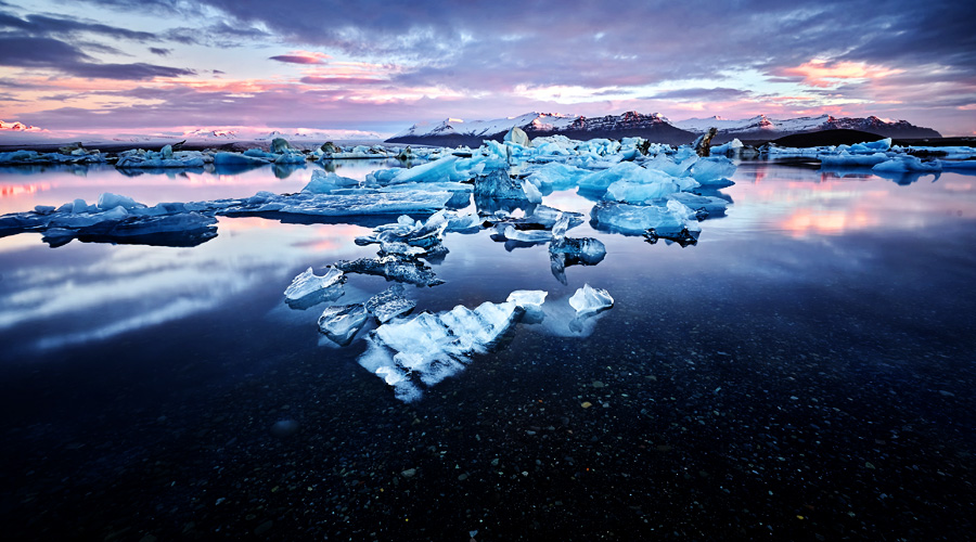 Visiting Iceland - Glacial Lagoon