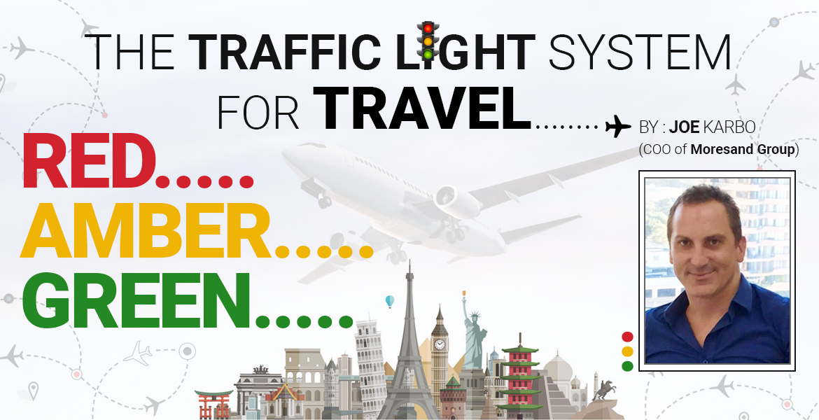 Traffic light system for travel