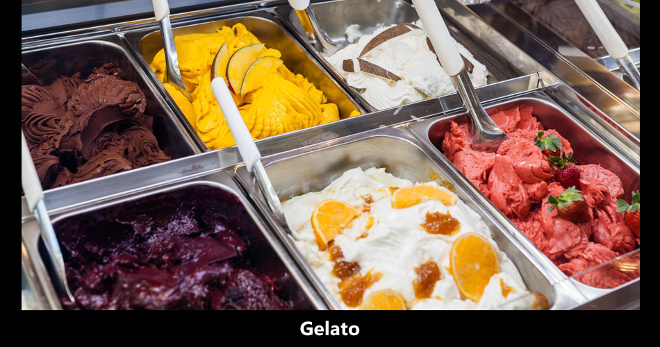 Food around the world - Gelato