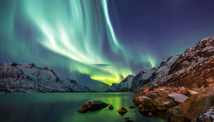 Lieux pour voir les aurores boréales - Norvège