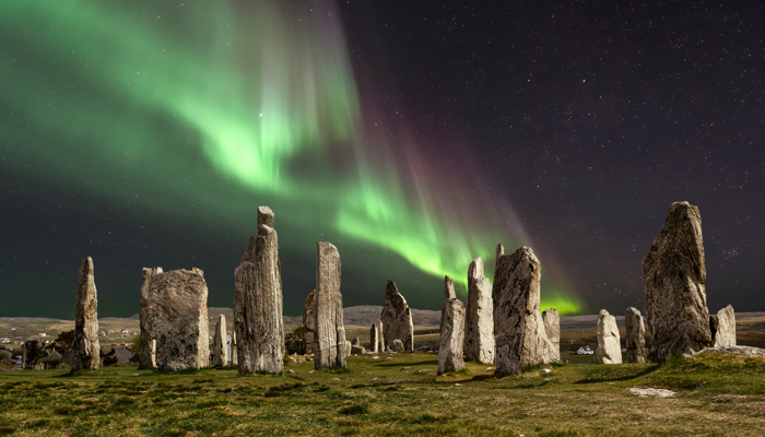 Places to see the northern lights - Scotland