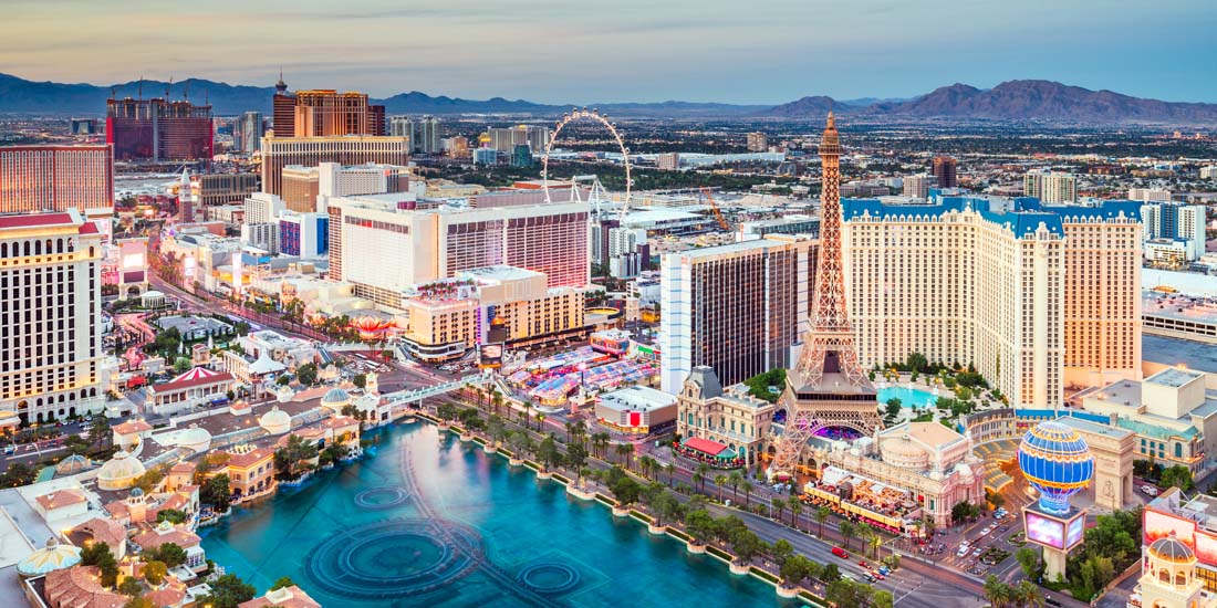best places to visit in March - Las Vegas