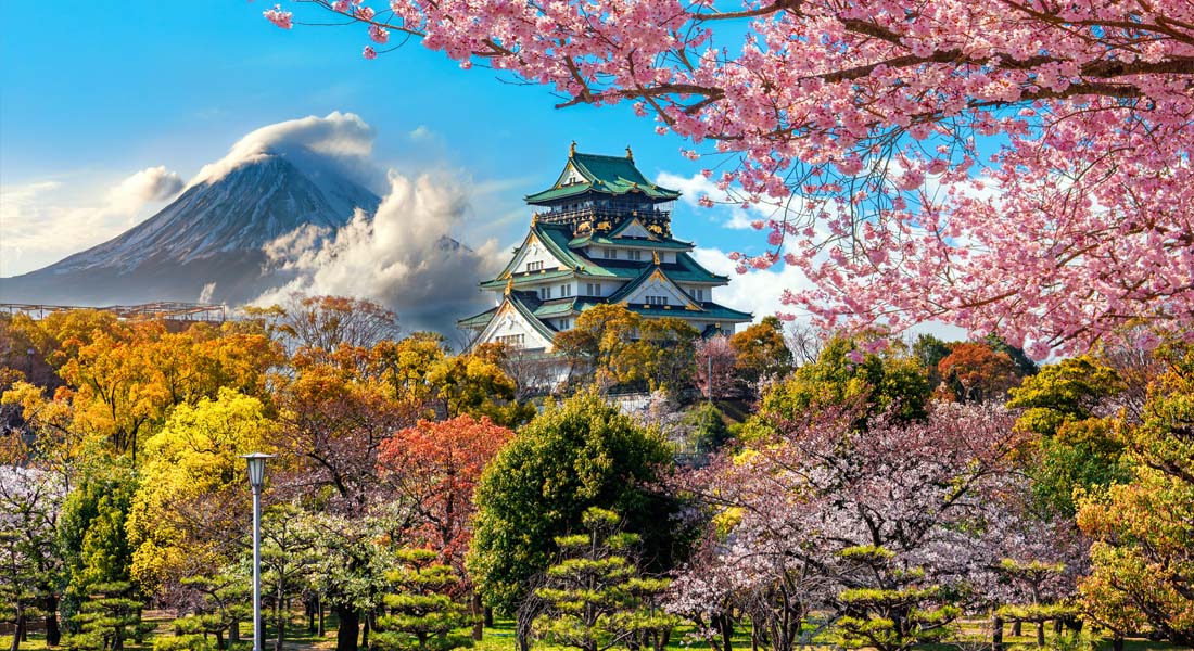 Best places to visit in April - Japan