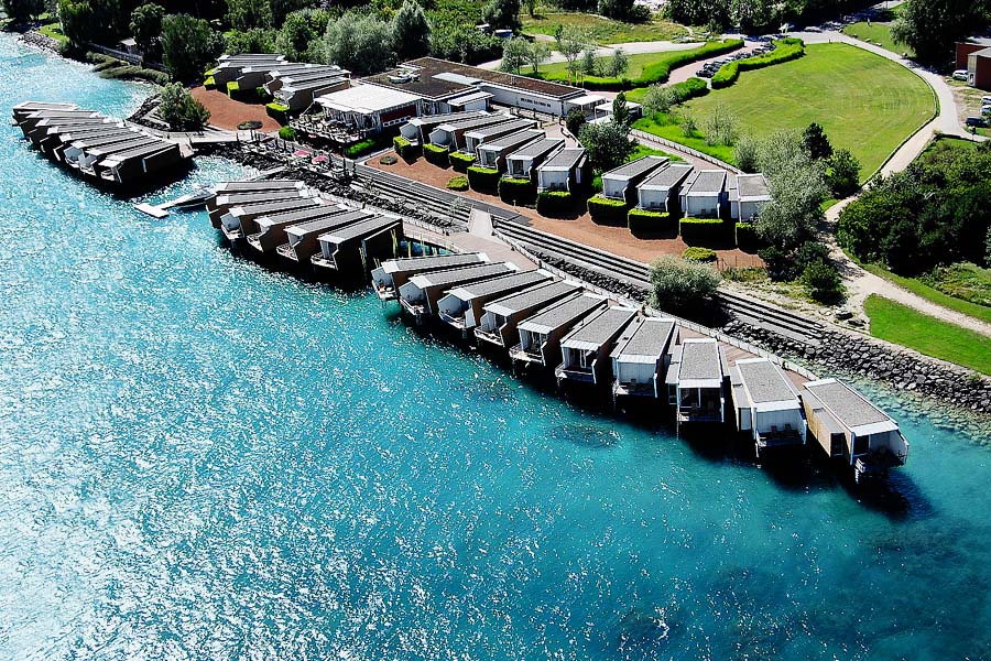 Overwater bungalows - Hotel Palafitte