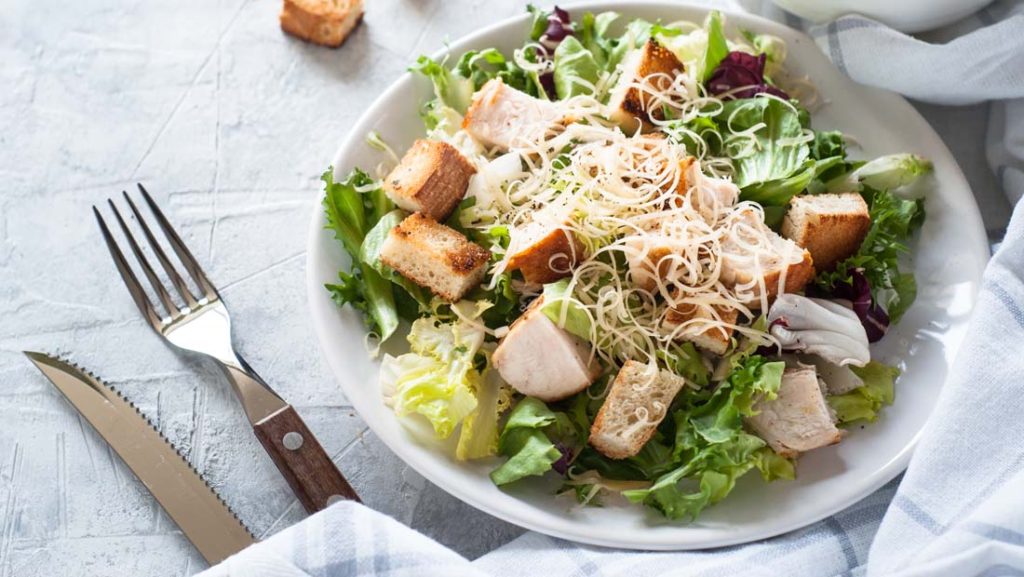 Food in the USA - Caesar salad