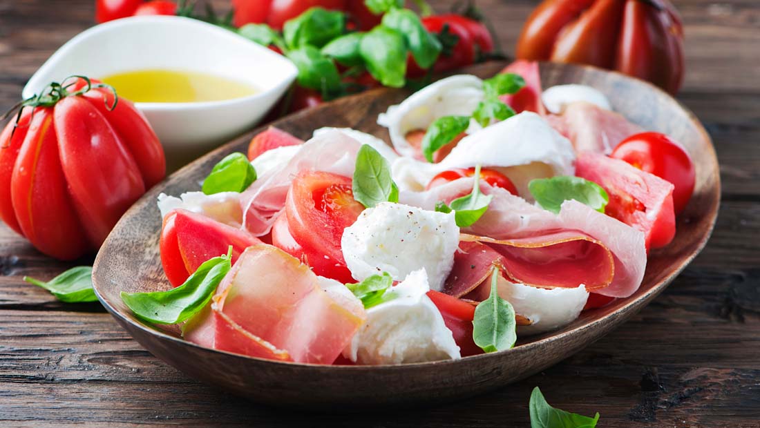 Food in Italy - Caprese salad