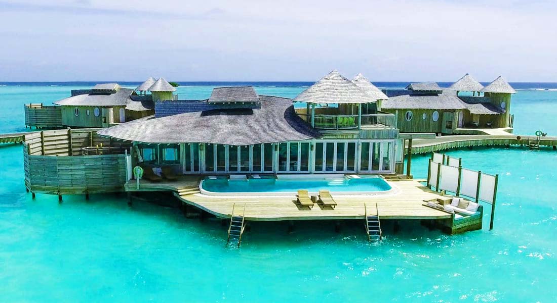 Water villas in Maldives - Soneva Jani