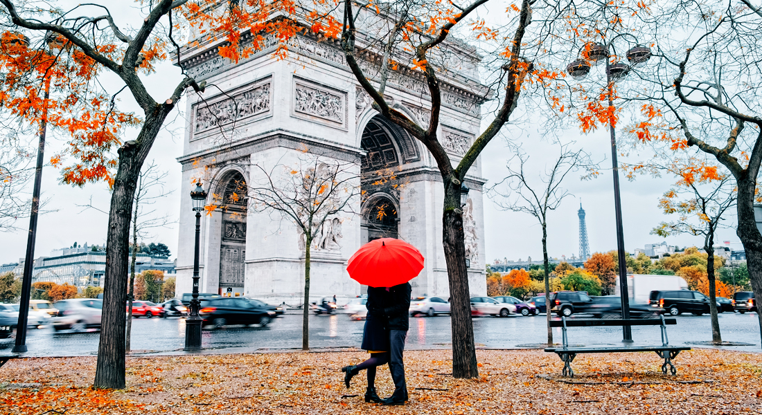 holiday destinations for young couples - Paris