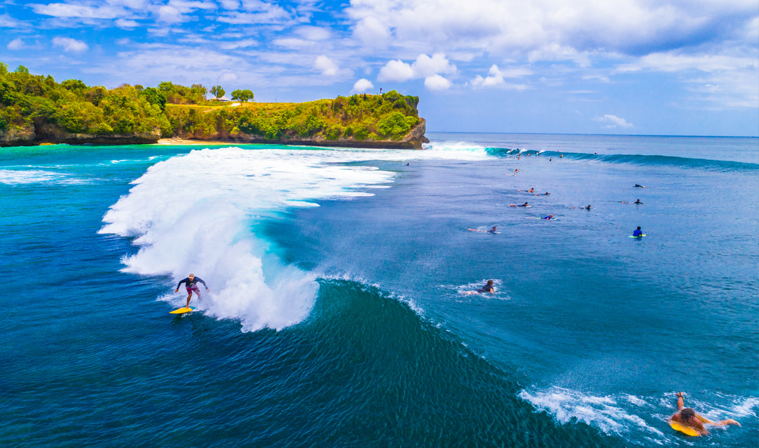 Best time to visit Bali - Surfing in Bali